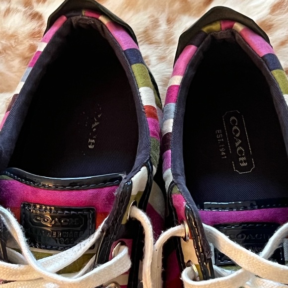 Coach sneakers size 8 womens - Picture 4 of 11